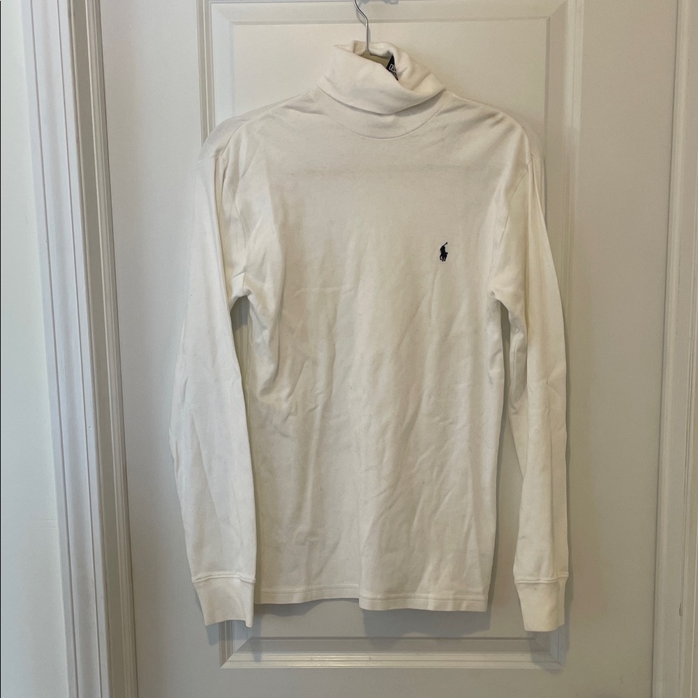 Polo by Ralph Lauren Woman’s White Turtleneck 100% Cotton